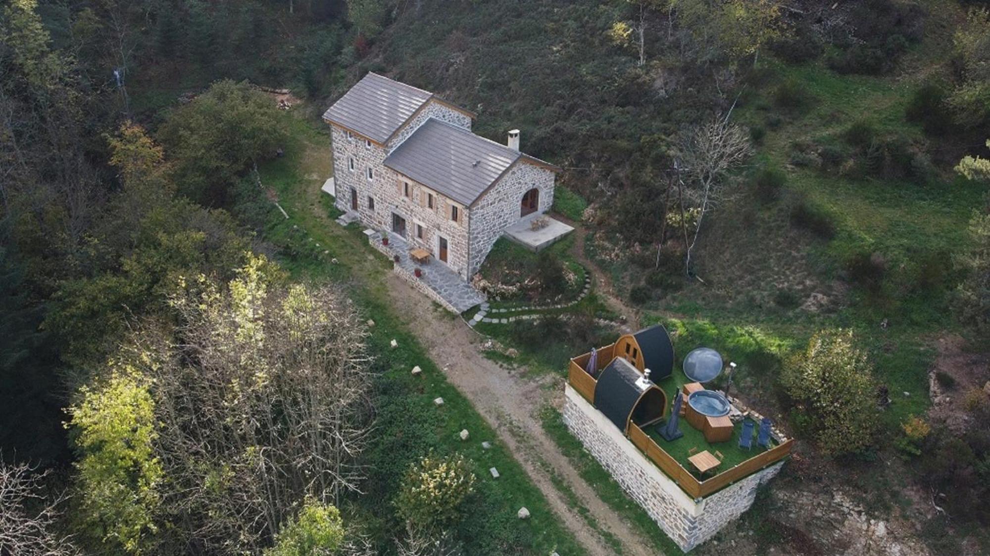 Le Cocon Du Vivarais Rochepaule Exteriör bild